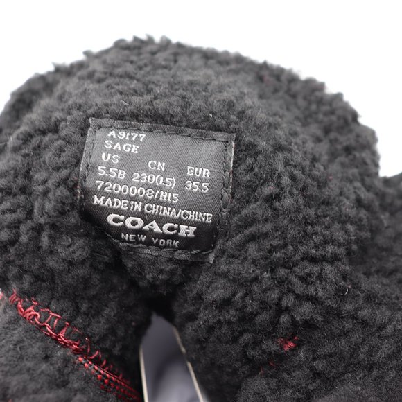 NIB Coach Sage Lace-Up Cold Weather Winter Boots - Picture 8 of 10